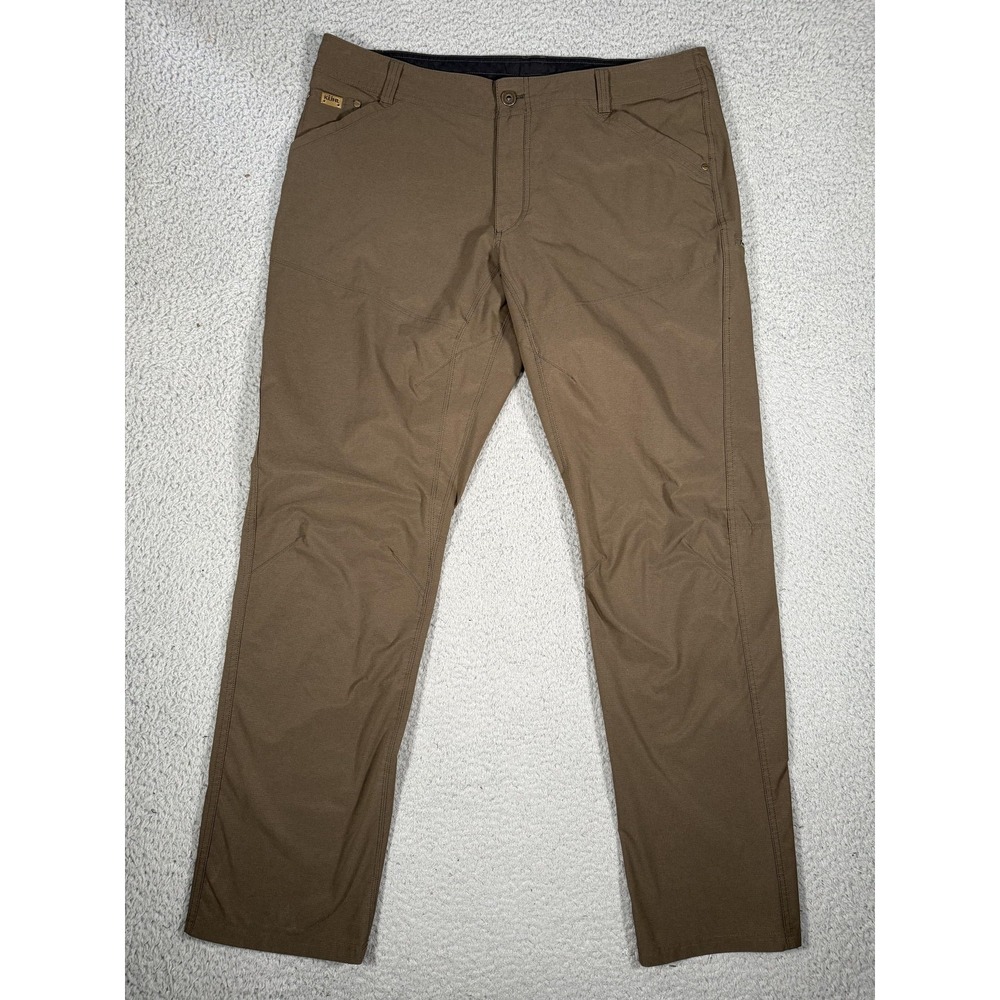 Kuhl SILENCR Pants Mens 40x34 Brown Ripstop Stretch Hiking Outdoor Travel